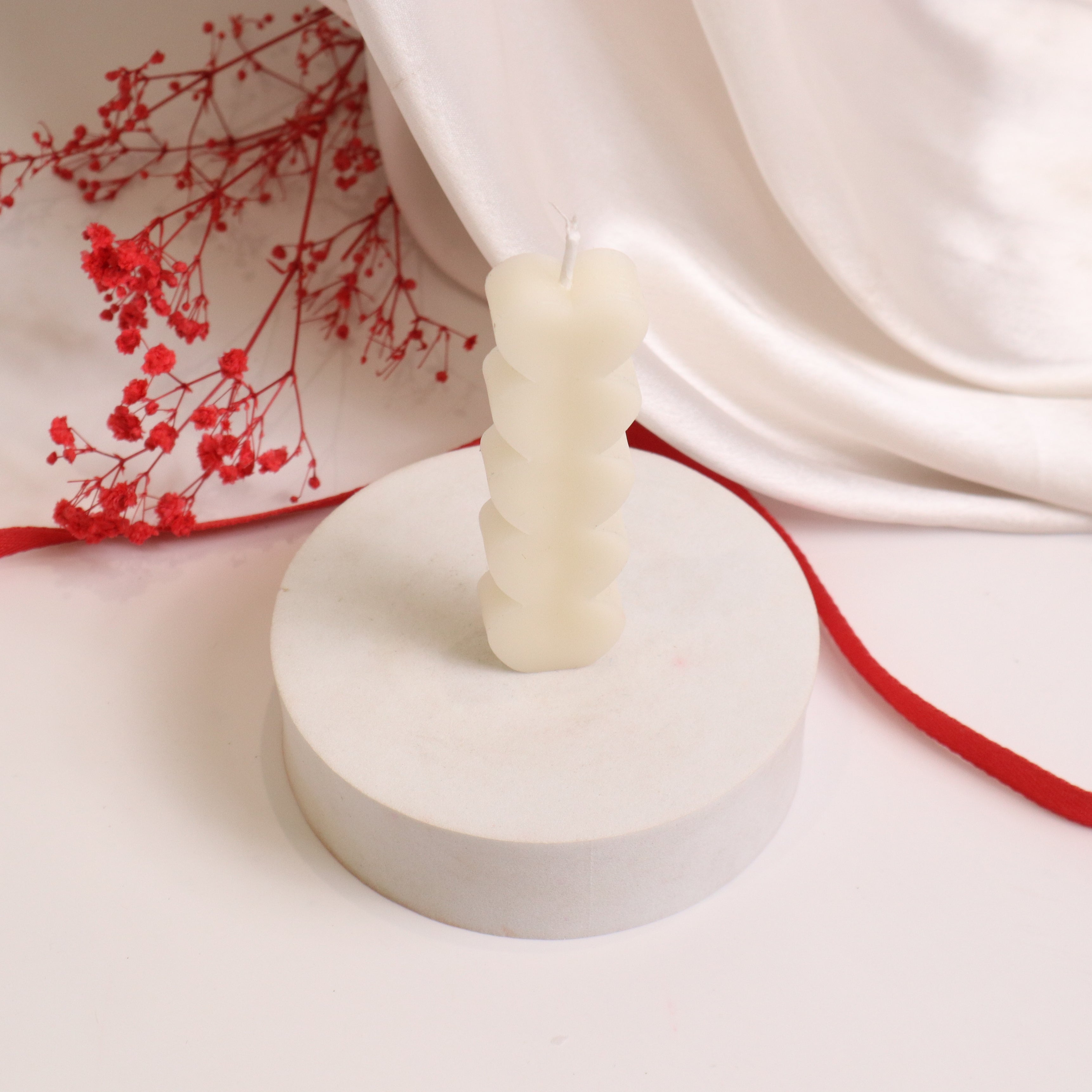 Heart Stack Candle