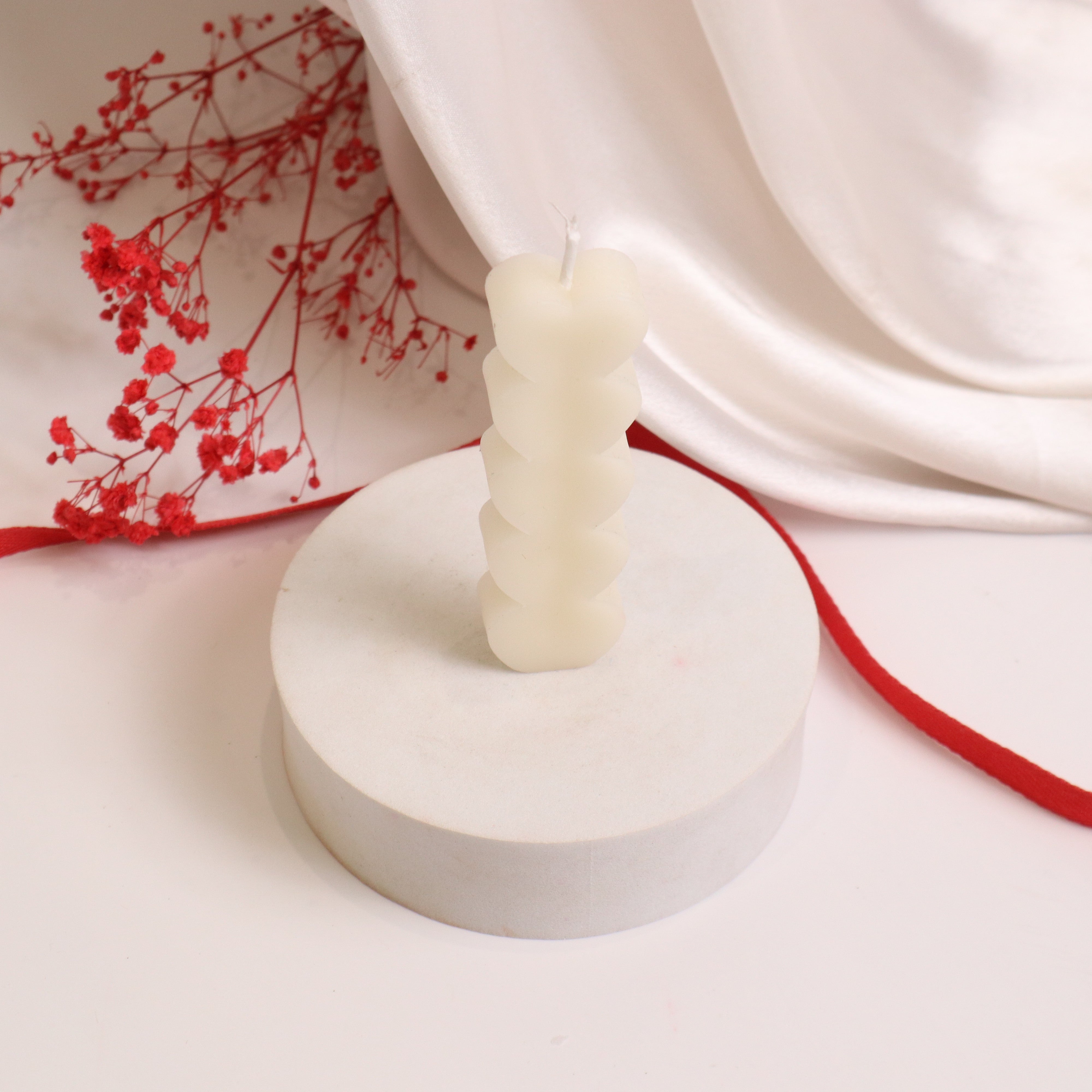 Heart Stack Candle