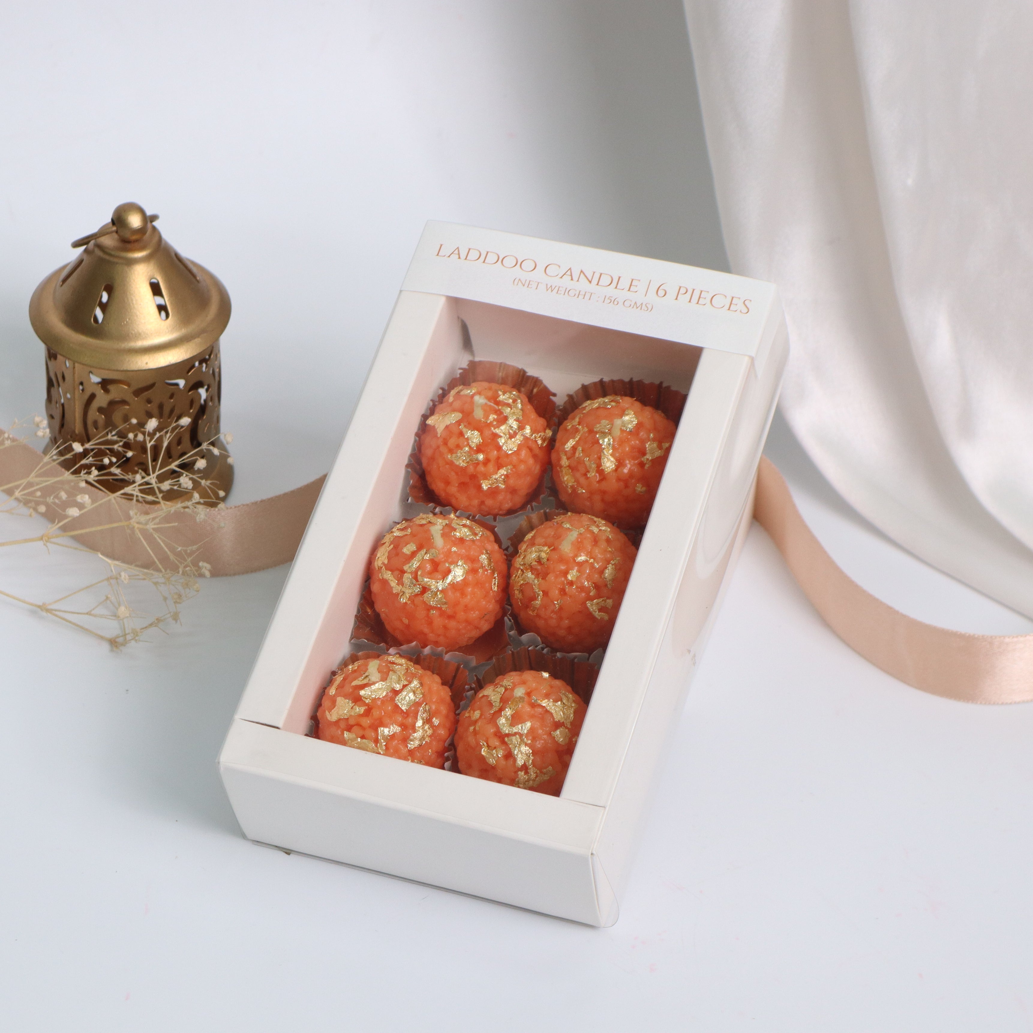 Motichur Laddu Candle Box