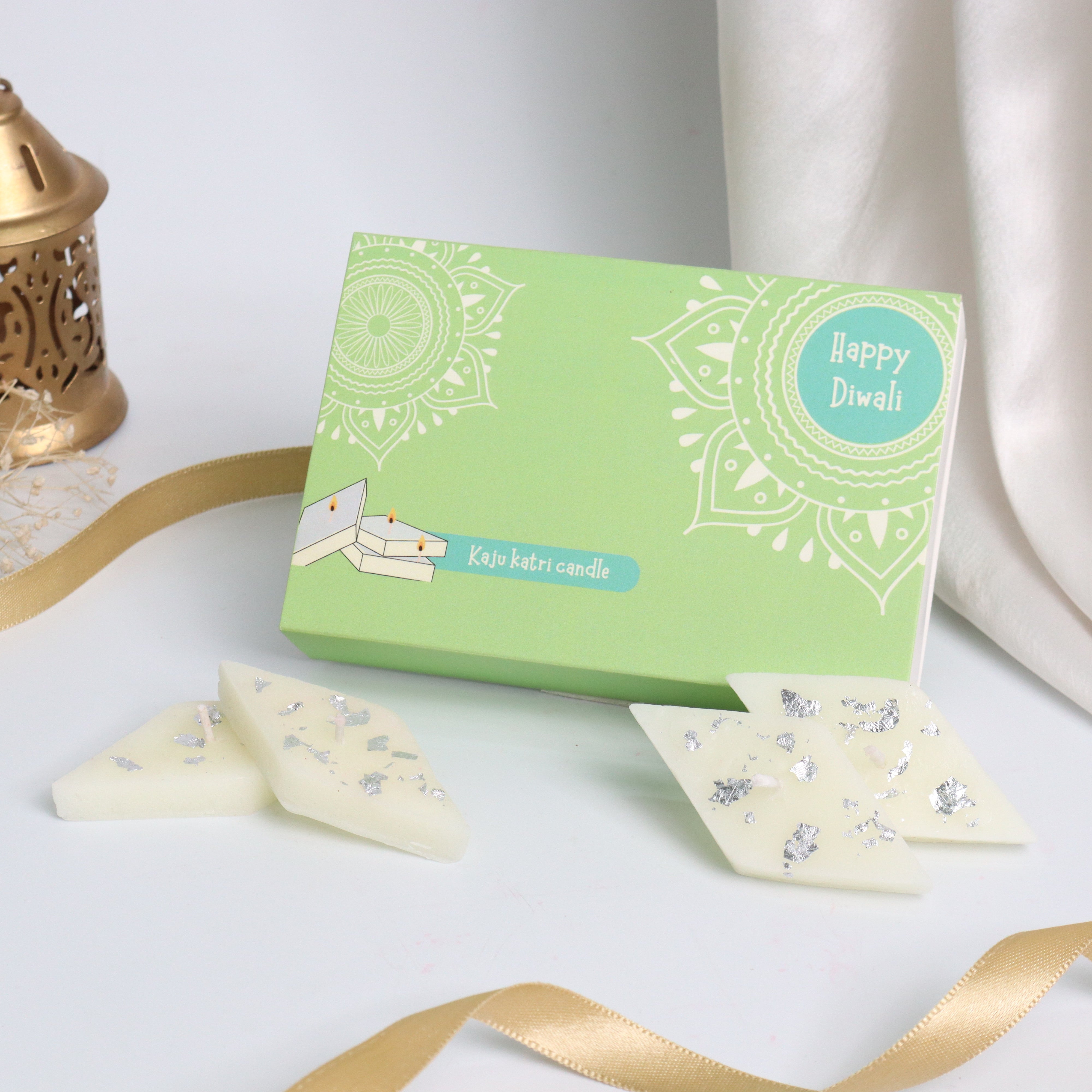 Kaju Katli Candle Box