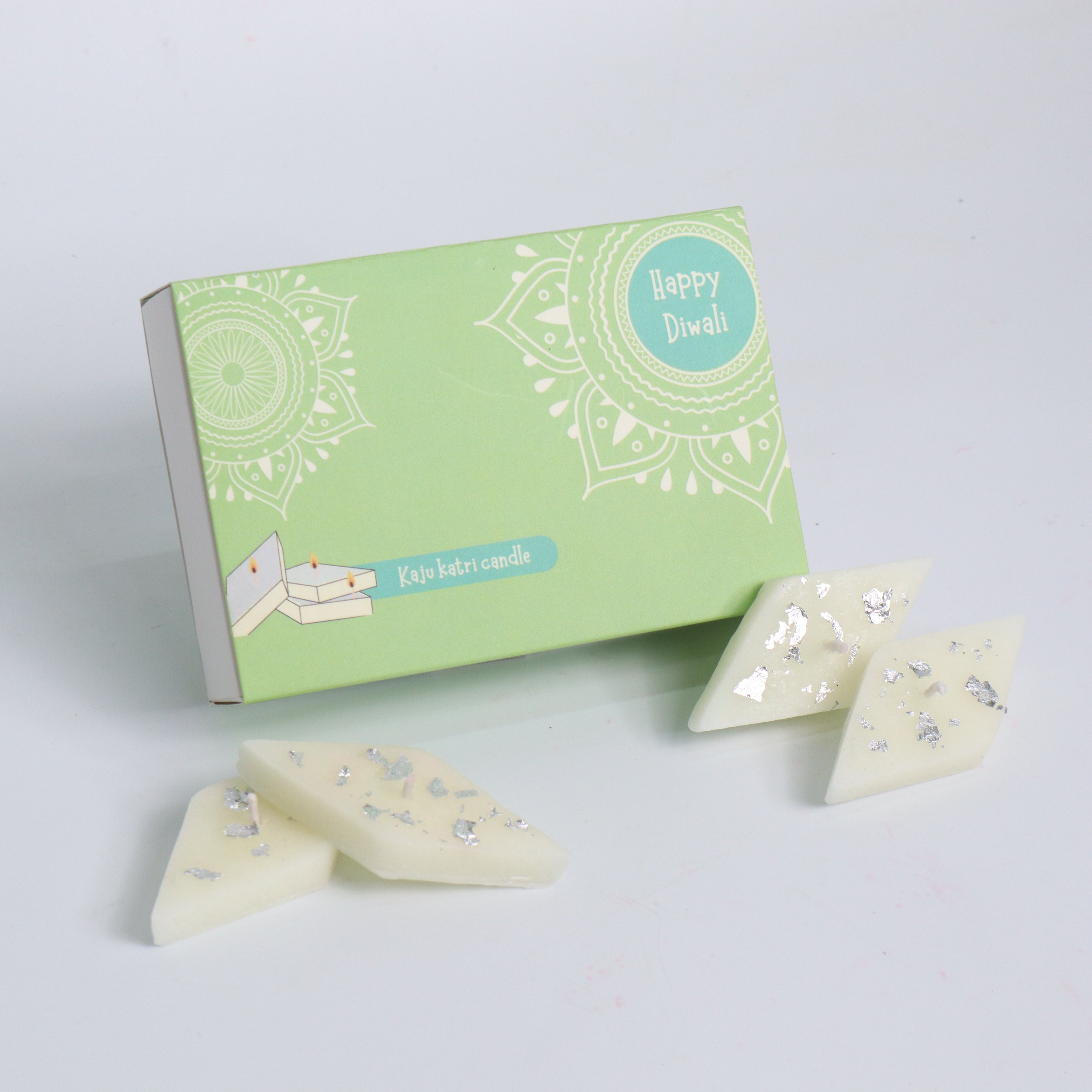 Kaju Katli Candle Box