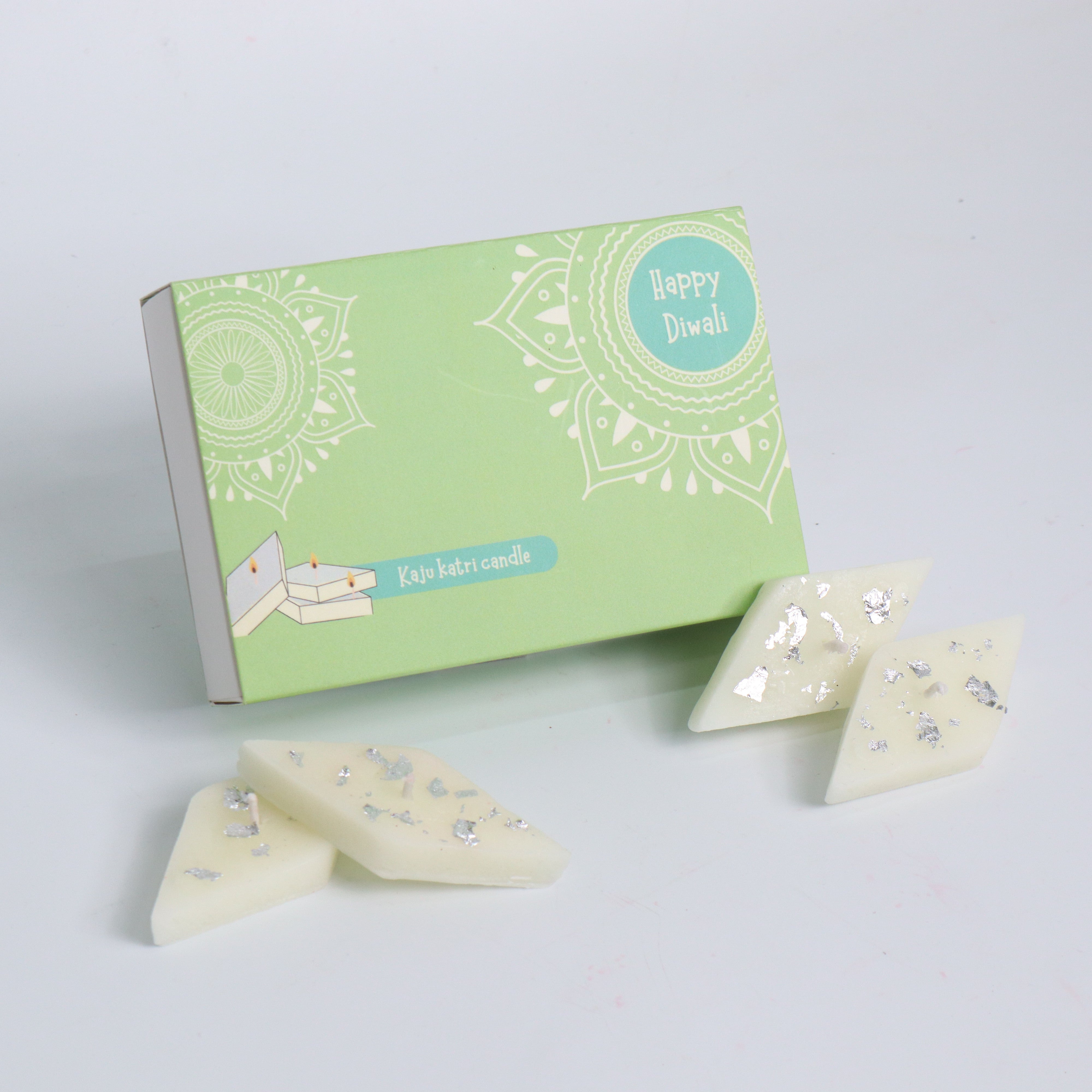 Kaju Katli Candle Box
