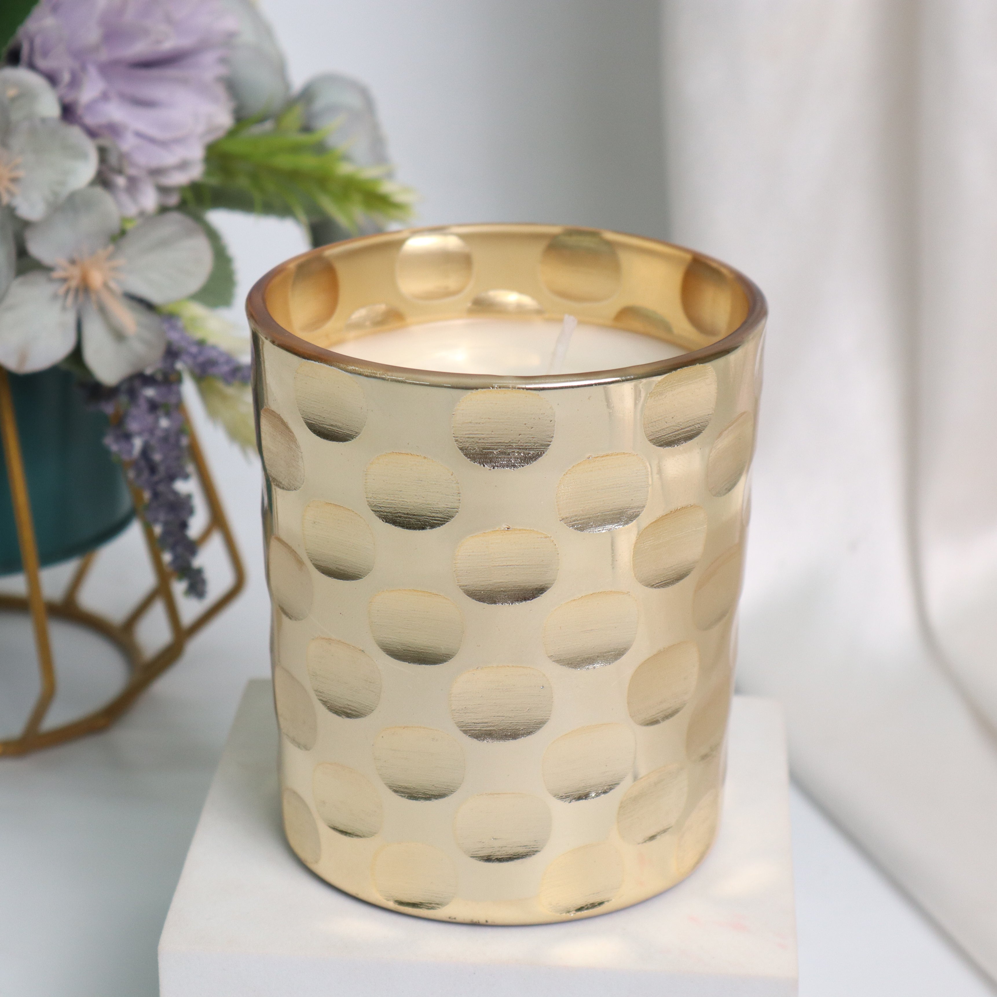 Radiant Gold Jar Candle