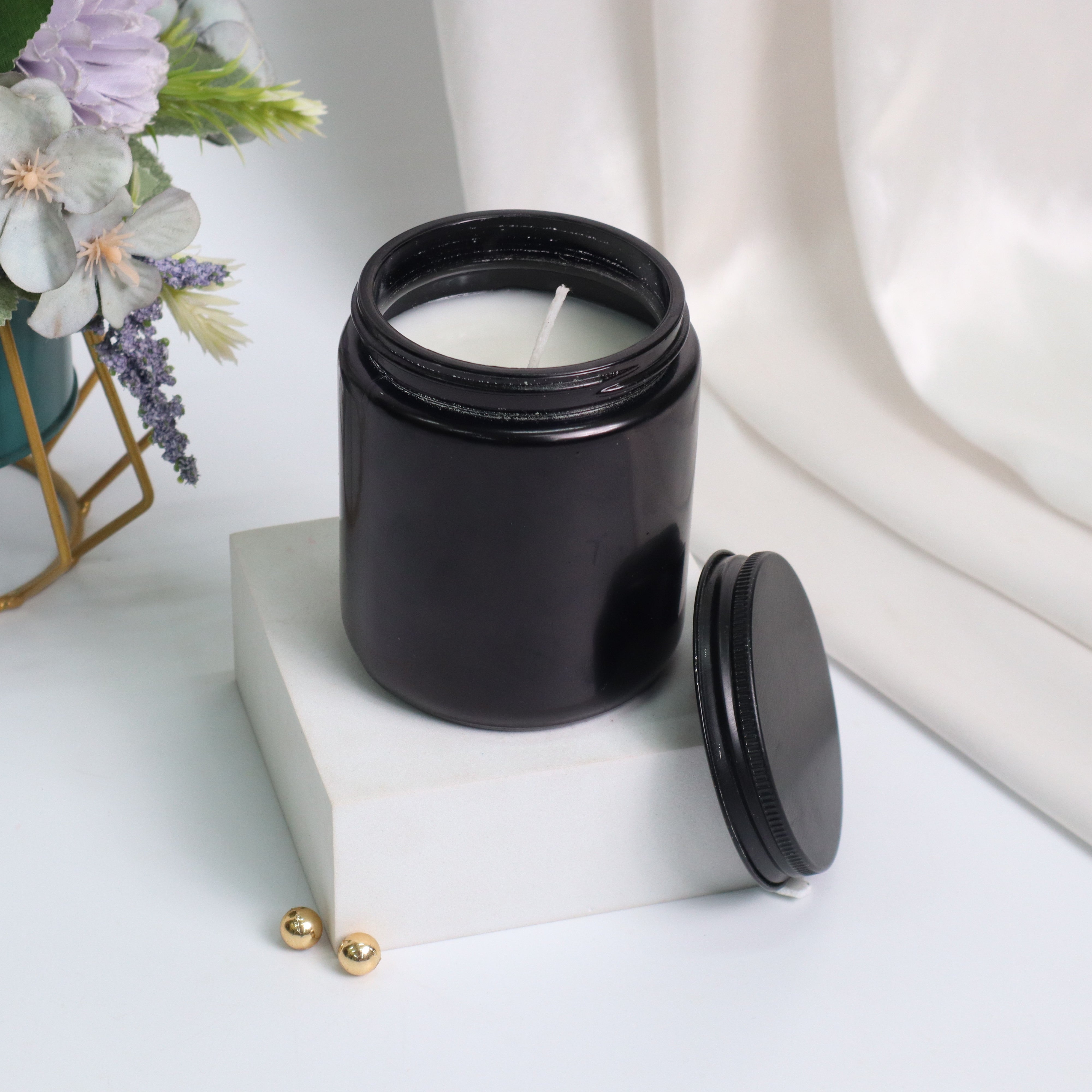Shadow Luxe Candle Jar