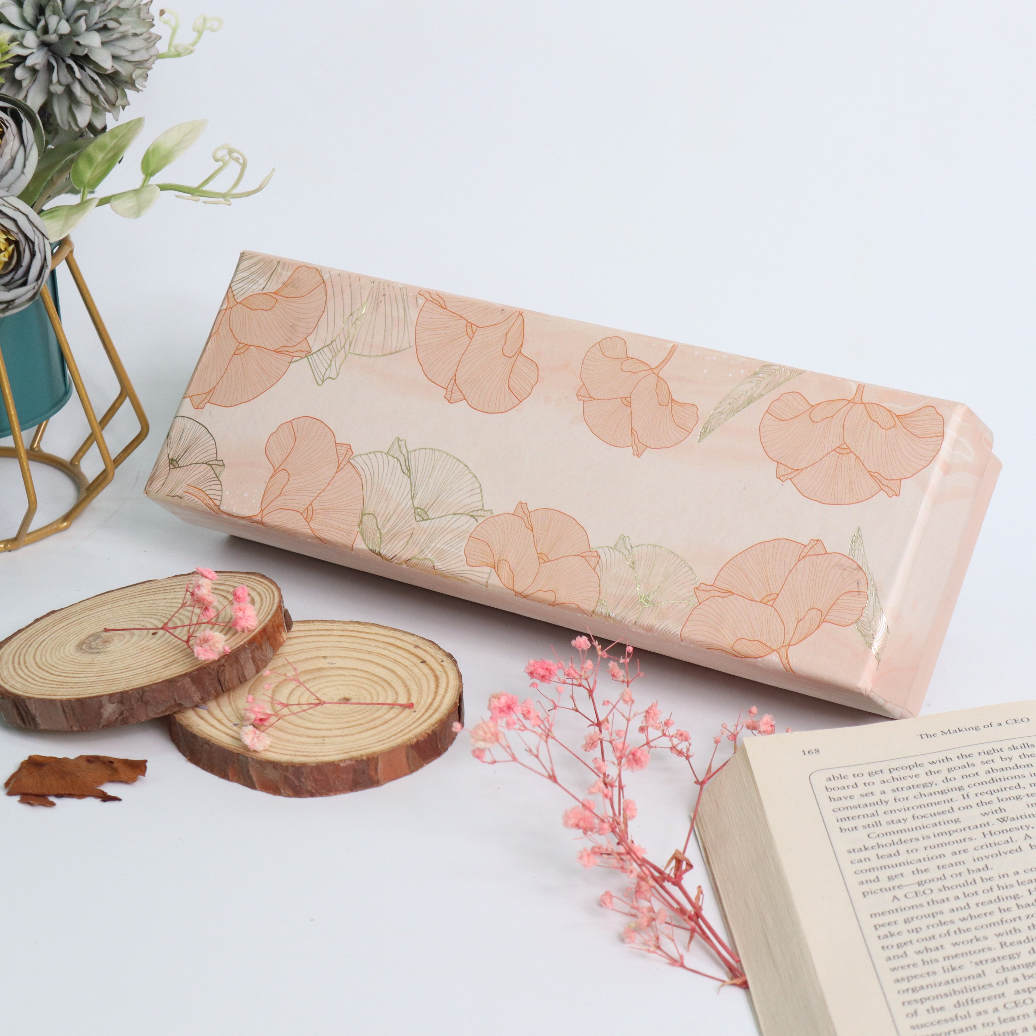 Luxury Pink Candle Gift Box