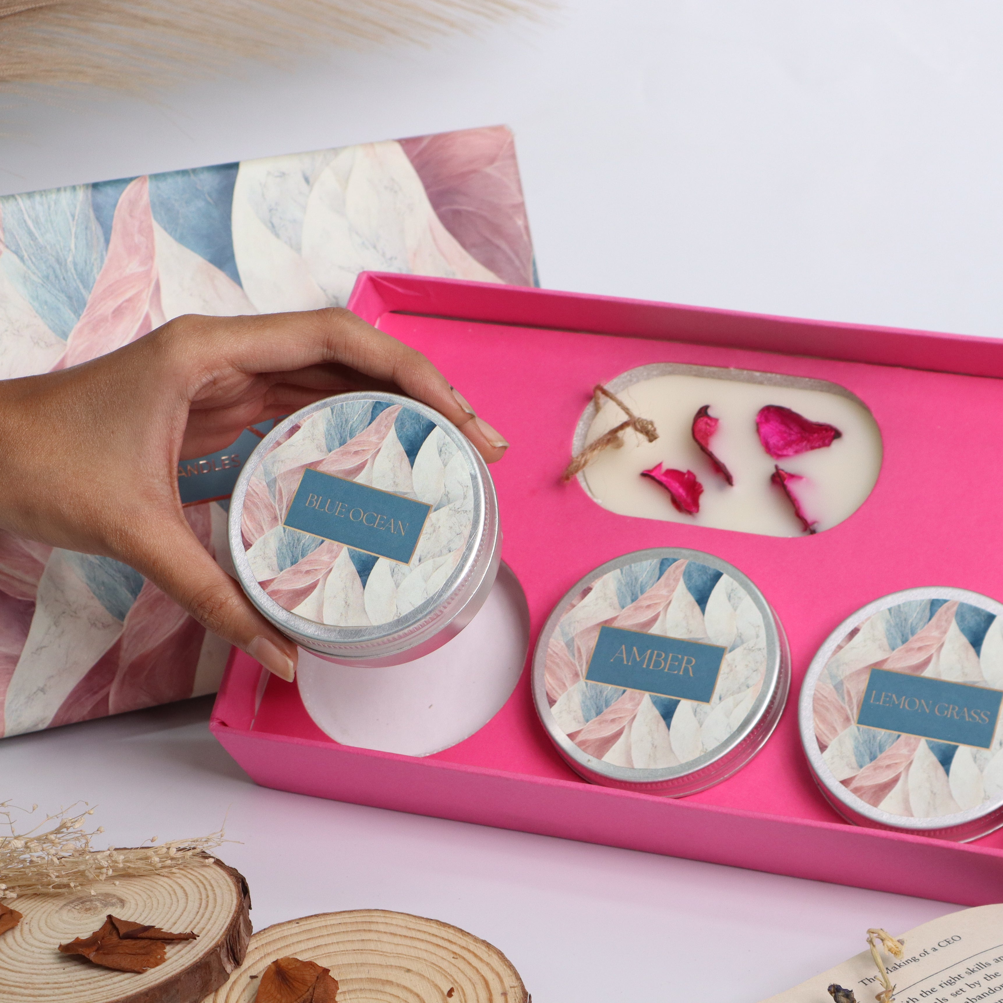 Inara Luxury Tin Candle Gift Set