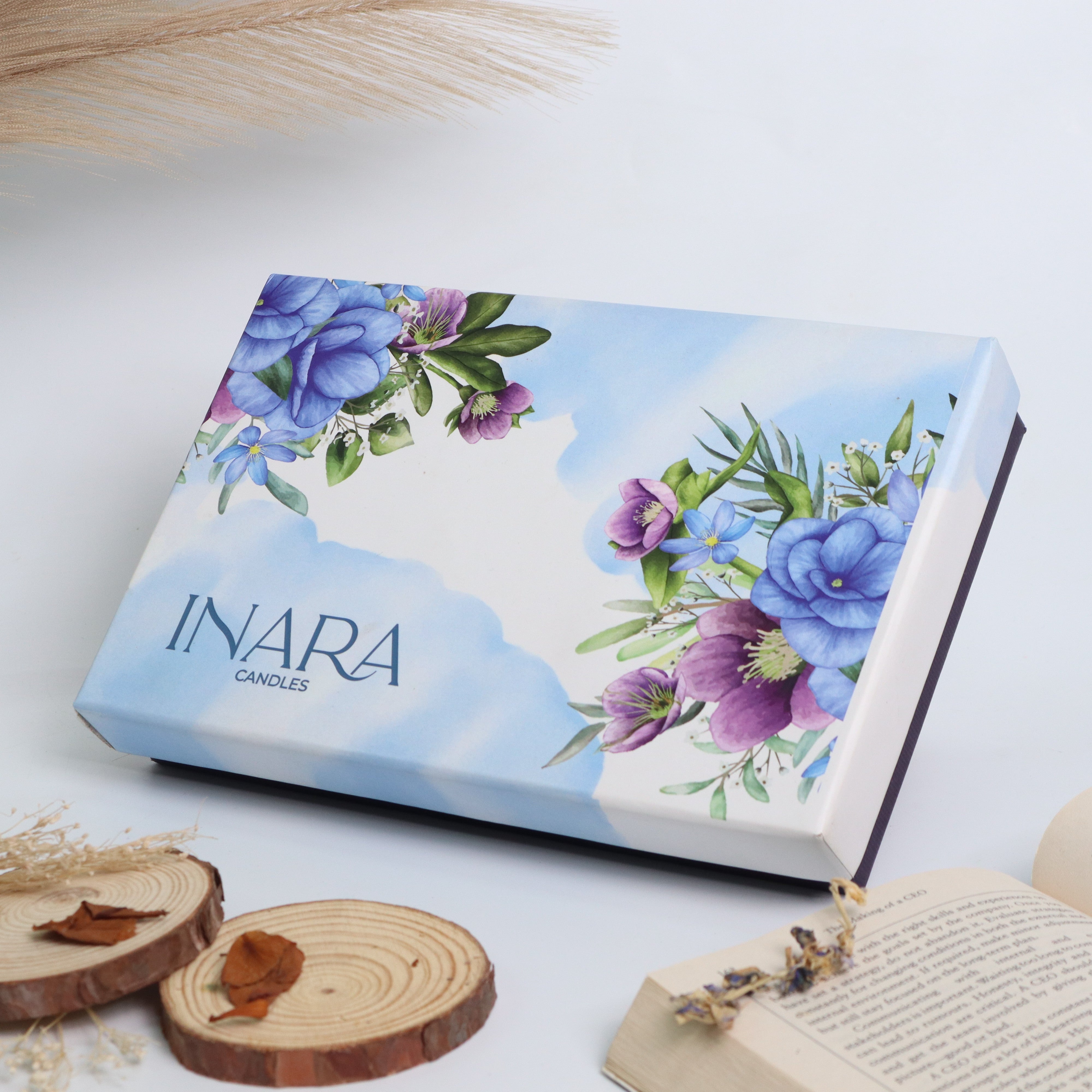 Inara Earthy Tin Candle Set