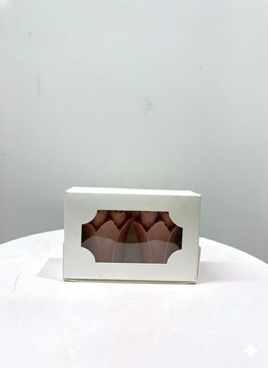 Rose Bloom Candle (set of 2)