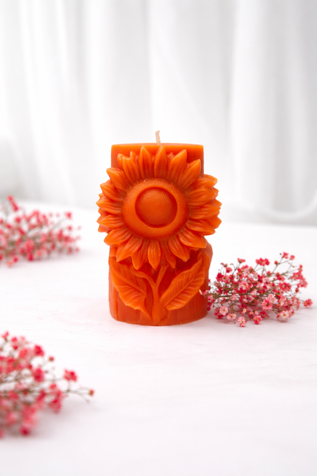 Sunflower Bloom Candle (Set of 2)